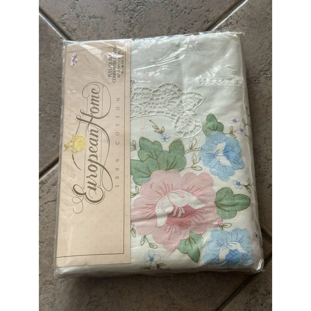 Victorian Rose Comfort Cover Cloth Set ‎ NEW